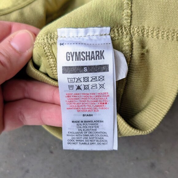 Gymshark Adapt Camo Seamless Sports Bra and Leggings Set Green small - Picture 4 of 9